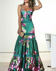 Elegant Floral Summer Dress for Women