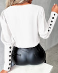 Long Sleeve V Neck for women Casual Office