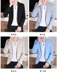 Elegant British Style Slim Fit Blazer Dress