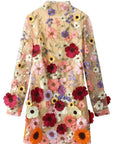 High Quality Flower Embroidery Mini Dress for Women