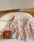 Beautiful Top + Denim Flared Pants For Girls