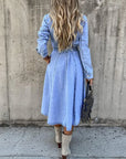 Full Sleeve Denim Dress
