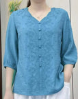 Stylish Embroidery Summer Cloth for Women
