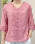 Stylish Embroidery Summer Cloth for Women