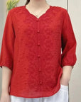 Stylish Embroidery Summer Cloth for Women