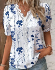Elegant Summer Short Sleeve V-neck for Women
