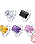 Sterling Zircon Rings For Women Fashion Rings