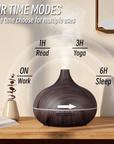 Quality Ultrasonic Air Humidifier Aromatherapy Oil Diffuser with Remote Control 7 Colors Light 500ml