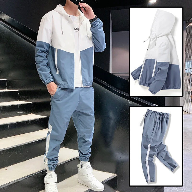 Hip Hop Casual Wear for Men 2 Piece Sets