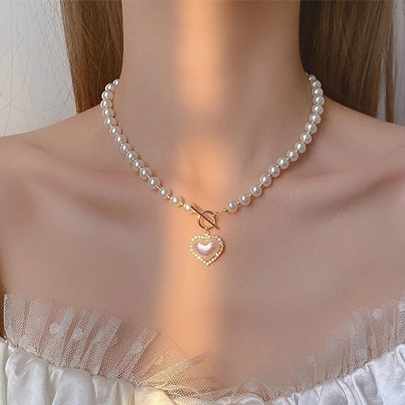 Luxury Pearl Necklace for Woman