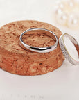 Genuine Sterling Silver Ring for Women and Men