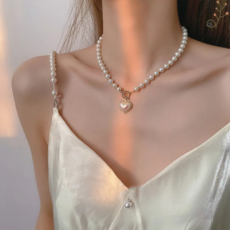 Luxury Pearl Necklace for Woman