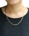 Trendy Gold-Filled Chain Necklace Unisex