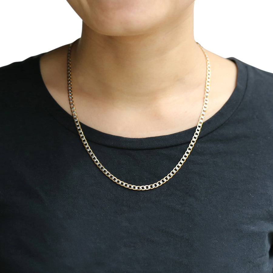 Trendy Gold-Filled Chain Necklace Unisex