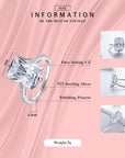 Sterling Zircon Rings For Women Fashion Rings