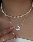 Classic Pearl Necklace for Woman