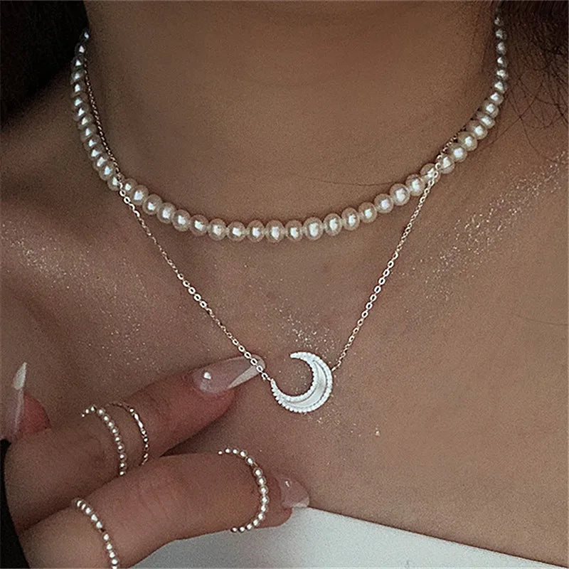 Classic Pearl Necklace for Woman