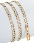 Trendy Gold-Filled Chain Necklace Unisex