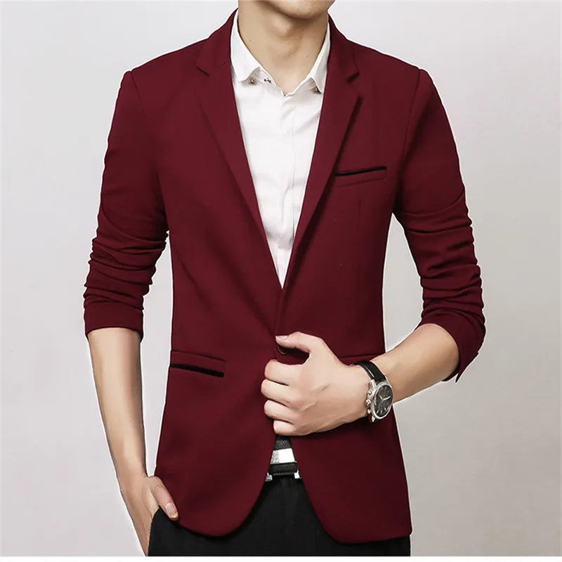 Luxury Slim Fit  Men Blazer