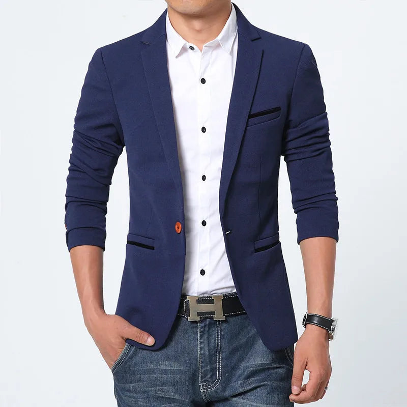 Luxury Slim Fit  Men Blazer