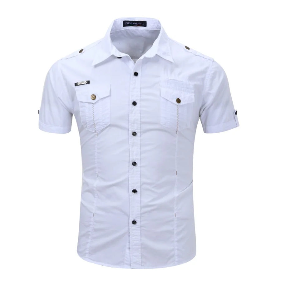 New Men Cargo Shirt