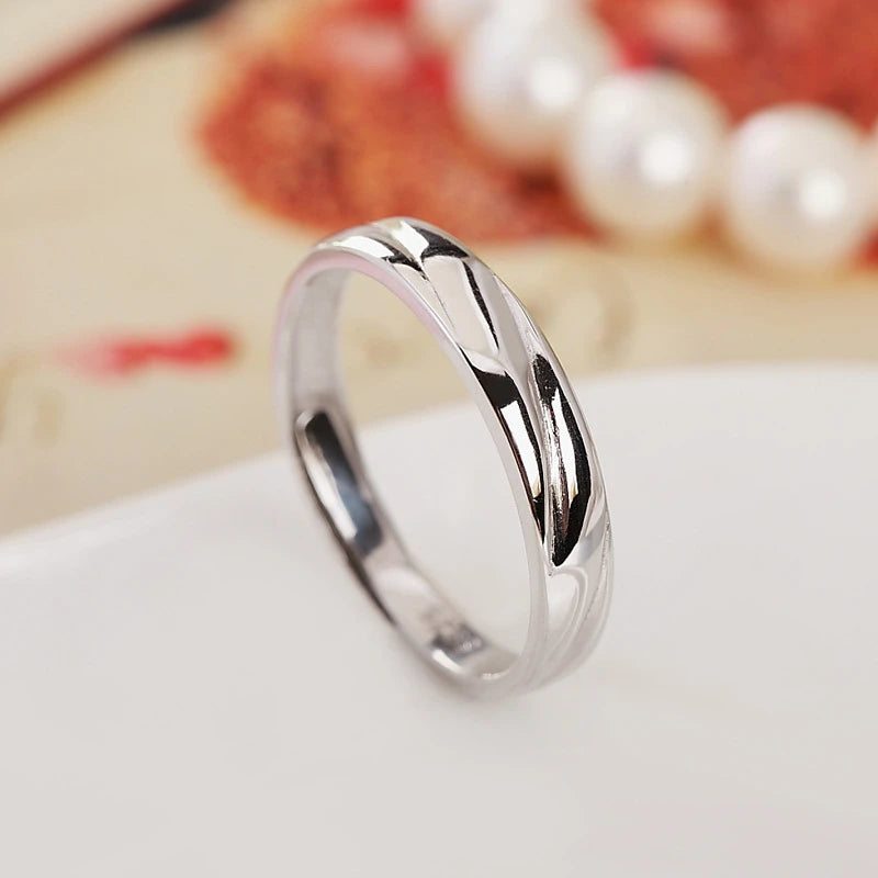 Genuine Sterling Silver Ring for Women and Men