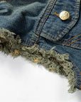 Quality Denim Vest For Male