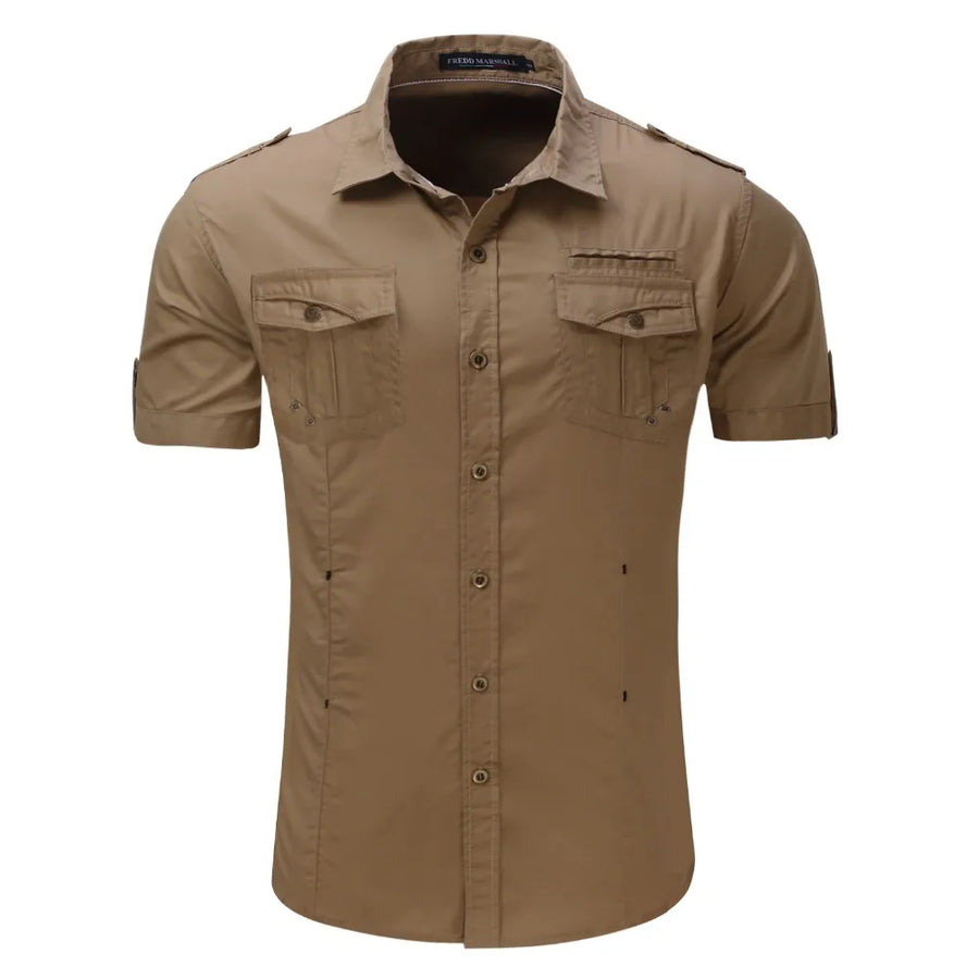 New Men Cargo Shirt