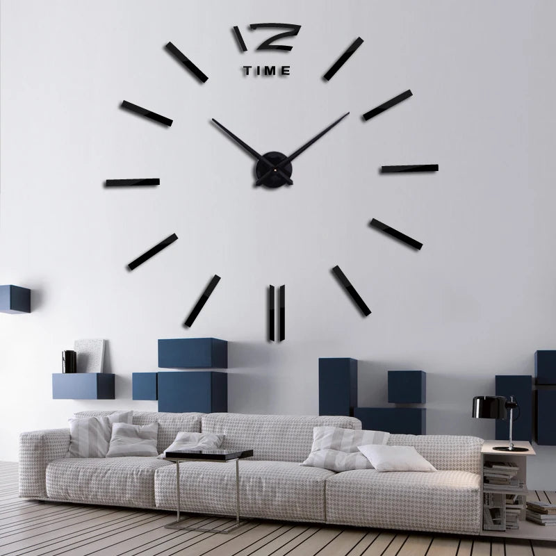 Real  Quartz Living Room Clock