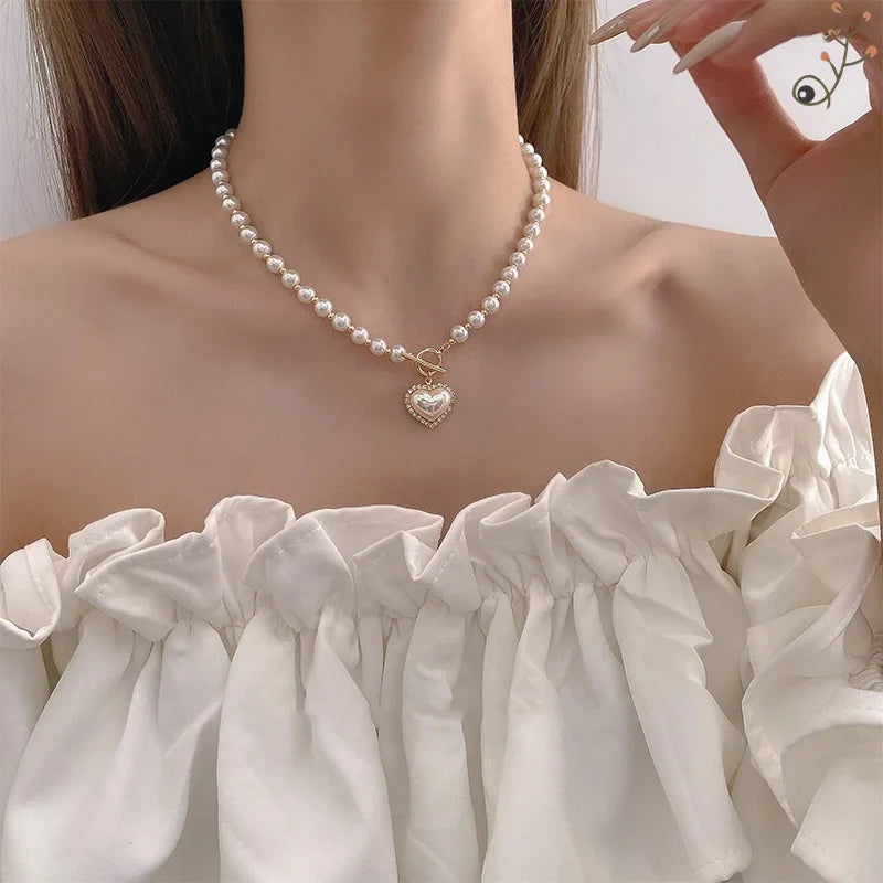 Luxury Pearl Necklace for Woman