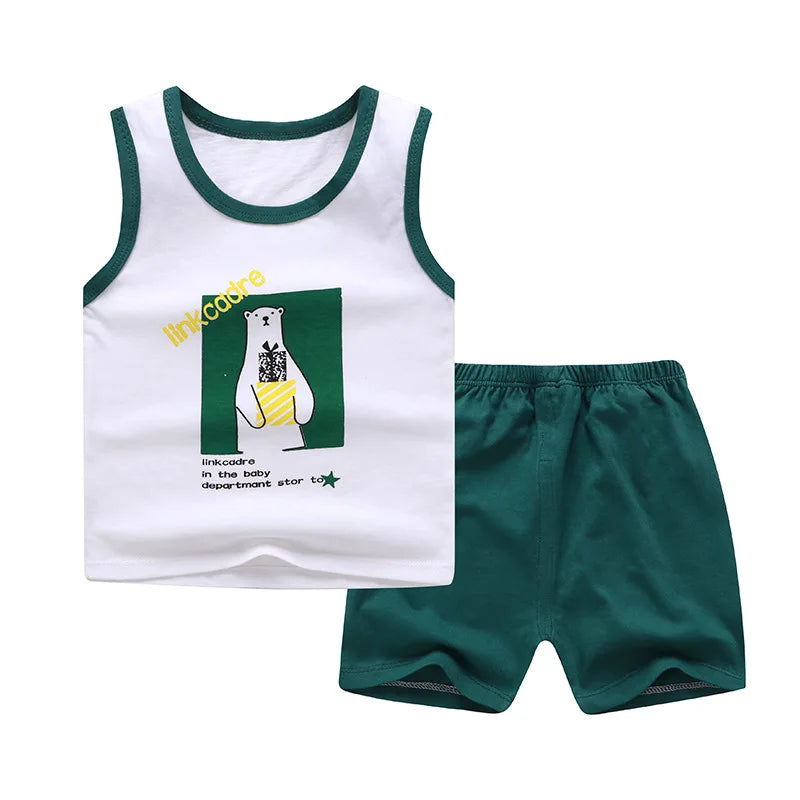 Comfortable Baby Boys Summer Clothes