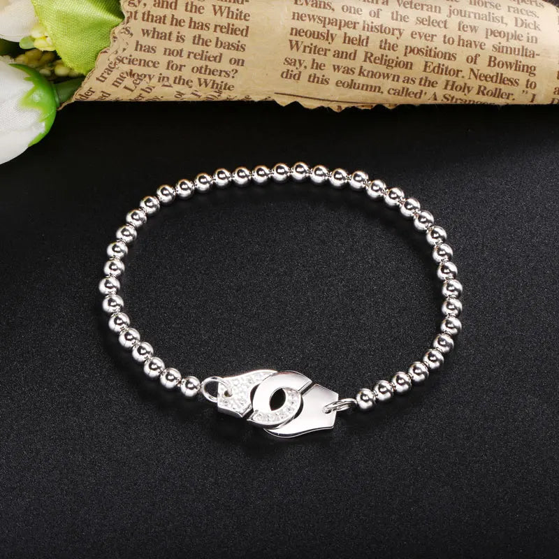 Quality France 925 Sterling Silver Bracelet For Women