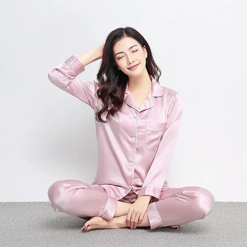 Pure (100%) Mulberry Silk Pajamas for Women