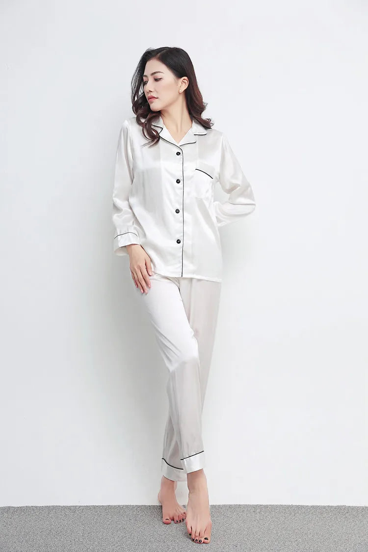 Pure (100%) Mulberry Silk Pajamas for Women