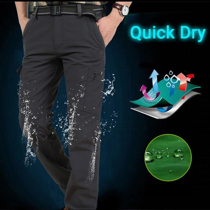 Waterproof  Summer Casual Trousers for Males