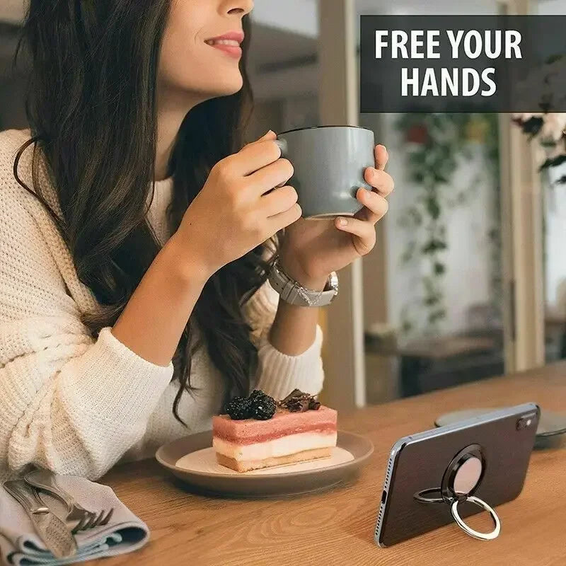 Stylish Ring Holder for Mobile Phones