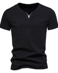 Noble Henley T-Shirts for Men Cotton Slim Fit