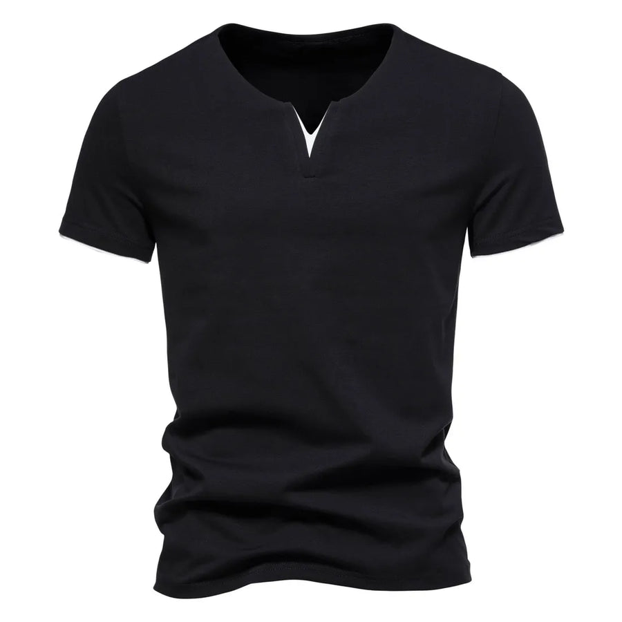 Noble Henley T-Shirts for Men Cotton Slim Fit