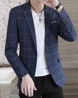 Quality Slim Fit Formal Blazers Jacket Suit Coat for Men