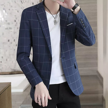 Quality Slim Fit Formal Blazers Jacket Suit Coat for Men