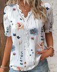 Elegant Summer Short Sleeve V-neck for Women