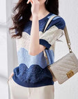 Fashionable Knitted Short Sleeve For Women