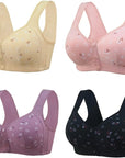 Comfortable Daisy Cotton Bra for Women