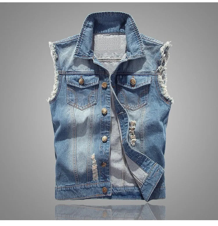 Denim Jacket Korean Style For Men