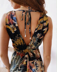 Elegant Open Back Summer Dress For Women