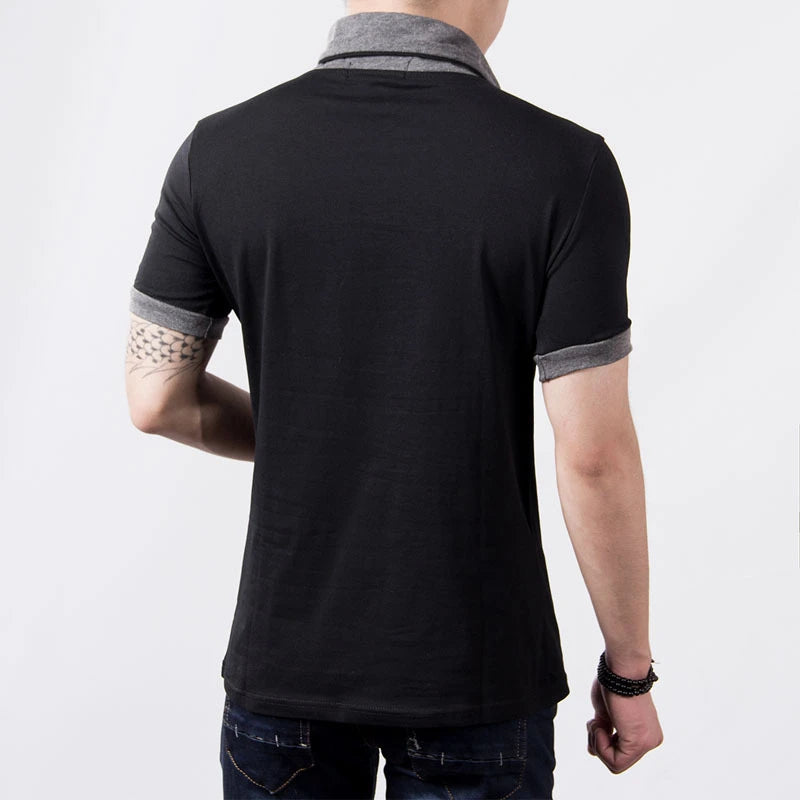 Premium T-Shirts V Neck Cotton For Men Tops & Tees