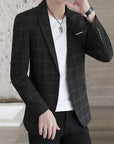 Quality Slim Fit Formal Blazers Jacket Suit Coat for Men