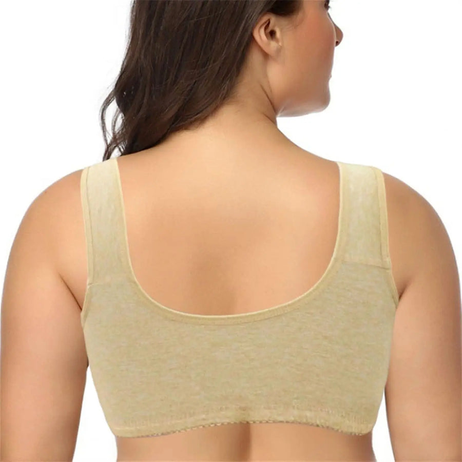 Comfortable Daisy Cotton Bra for Women