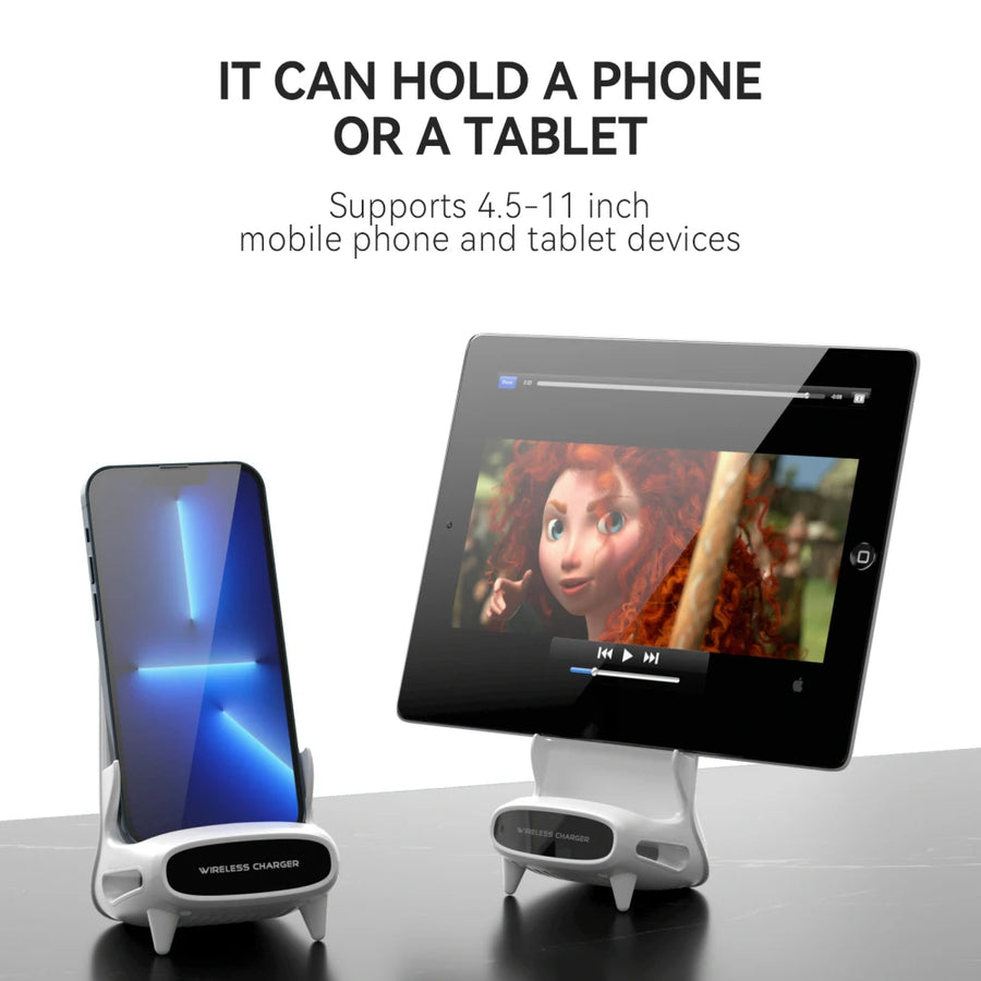 Multi-purpose Wireless Phone Charger for  iPhone, Samsung, Huawei