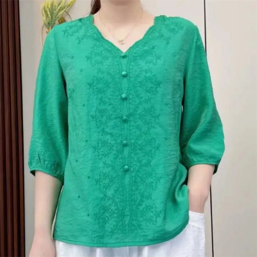 Stylish Embroidery Summer Cloth for Women